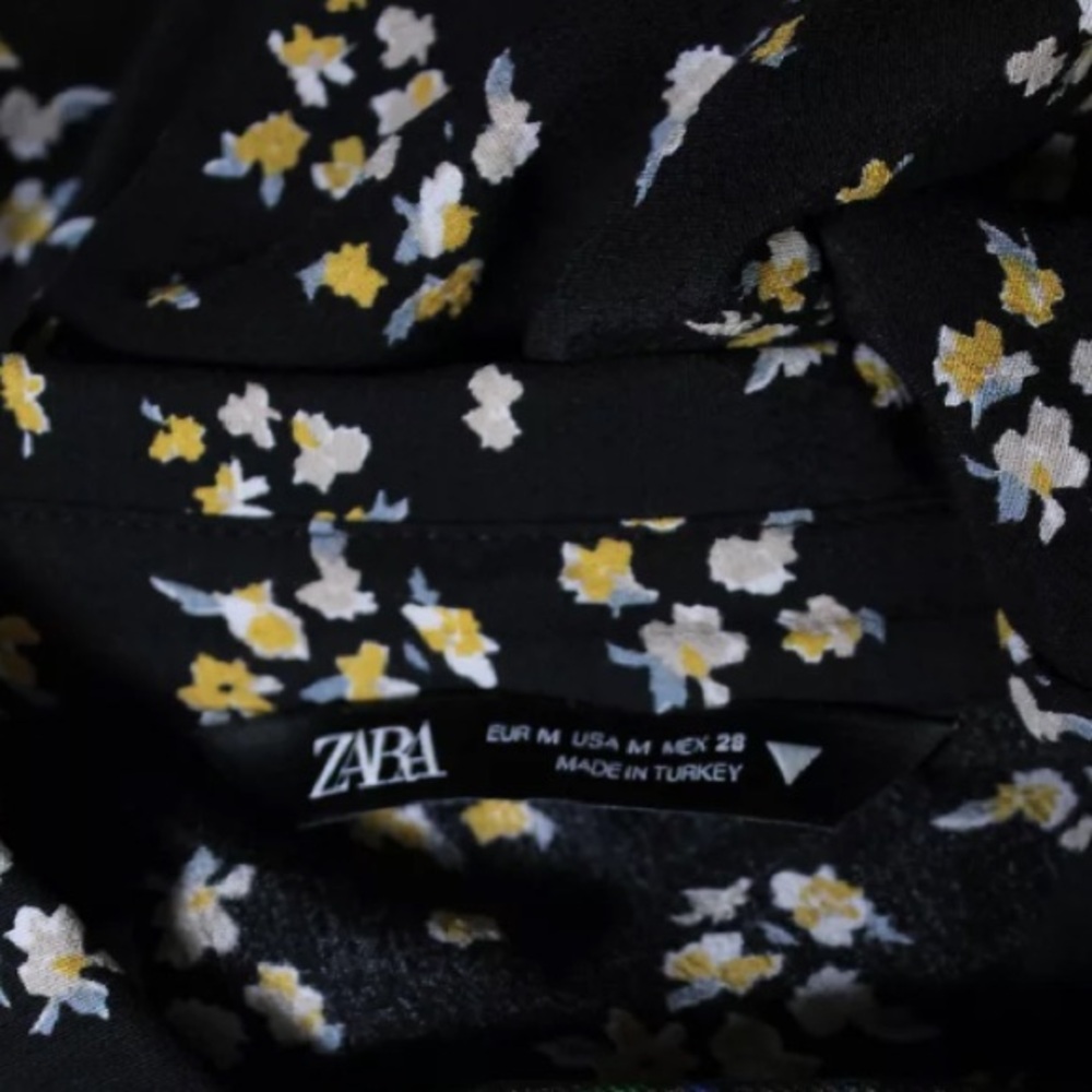Zara printed midi dress - Picture 5 of 5